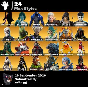 Fortnite account 103-Skin Fortnite Account | Blue Squire, Royale Knight, The Reaper, Take The L | PC/PSN