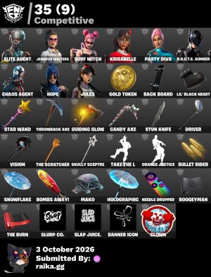Fortnite account 106-Skin OG Fortnite Account | Blue Squire, Royale Knight, The Reaper, Elite Agent | PC/PSN/Xbox/Switch/Mobile