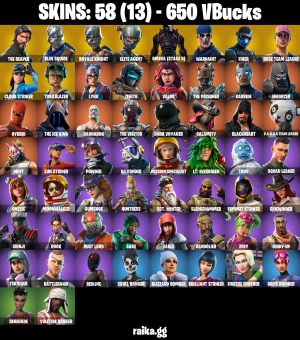 Fortnite account 58-Skin OG Fortnite Account | Blue Squire, Royale Knight, The Reaper, Take The L | PC/Switch