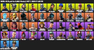 Fortnite account 42-Skin OG Fortnite Account | Blue Squire, Royale Knight, The Reaper, Take The L | PC/Xbox