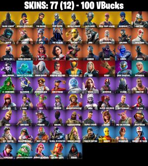 Fortnite account 77-Skin OG Fortnite Account | Black Knight, Sparkle Specialist, Blue Squire, Royale Knight | PC/PSN/Xbox/Switch/Mobile
