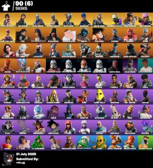 90-Skin OG Fortnite Account | Sparkle Specialist, Blue Squire, Royale Knight, The Reaper | PC/PSN/Xbox