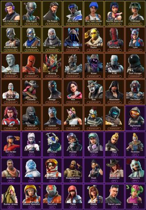 Fortnite account 64-Skin Fortnite Account | Sparkle Specialist, Blue Squire, Royale Knight, The Reaper | PC/Xbox