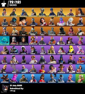 72-Skin OG Fortnite Account | Sparkle Specialist, Blue Squire, Royale Knight, The Reaper | PC/PSN/Xbox