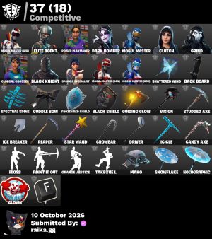 Fortnite account 139-Skin OG Fortnite Account | Black Knight, Sparkle Specialist, Blue Squire, Royale Knight | PC/PSN/Xbox/Switch/Mobile