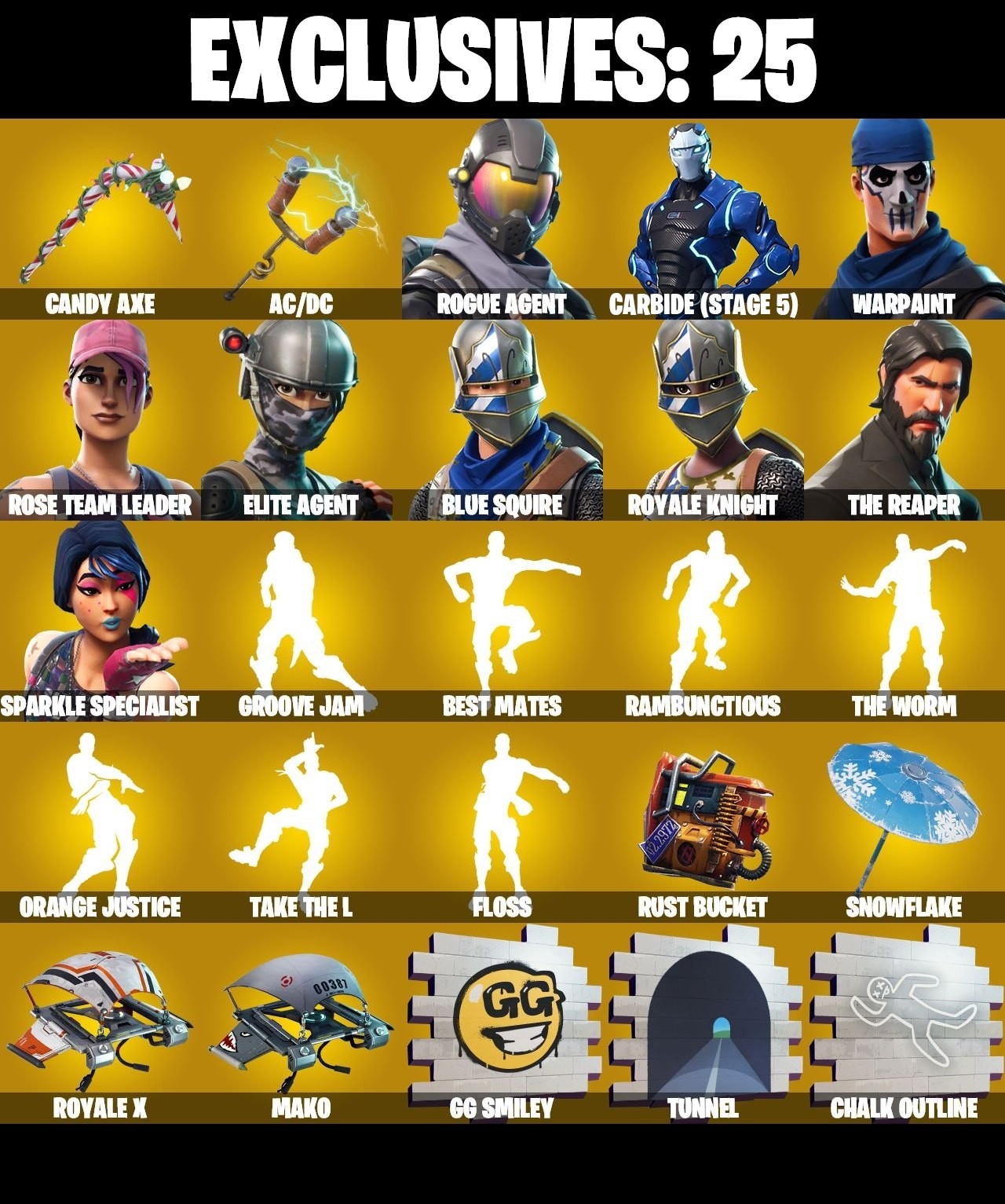 Fortnite account 73-Skin OG Fortnite Account | Sparkle Specialist, Blue Squire, Royale Knight, The Reaper | PC/PSN/Xbox/Switch/Mobile
