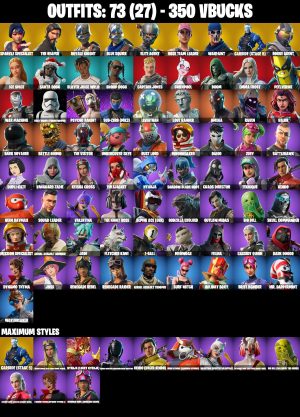 Fortnite account 73-Skin OG Fortnite Account | Sparkle Specialist, Blue Squire, Royale Knight, The Reaper | PC/PSN/Xbox/Switch/Mobile