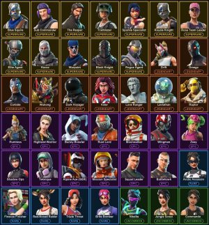 Fortnite account 42-Skin Fortnite Account | Black Knight, Sparkle Specialist, Blue Squire, Royale Knight | PC/PSN/Xbox