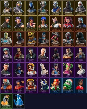 Fortnite account 44-Skin Fortnite Account | Black Knight, Sparkle Specialist, Blue Squire, Royale Knight | PSN/Xbox