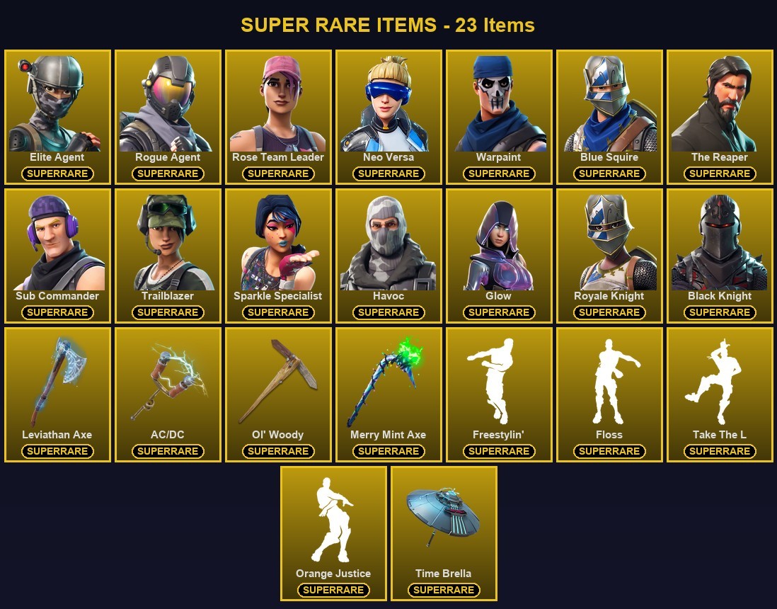 Fortnite account 103-Skin Fortnite Account | Black Knight, Sparkle Specialist, Blue Squire, Royale Knight | PC/PSN/Xbox