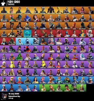 Fortnite account 131-Skin Fortnite Account | Black Knight, Sparkle Specialist, Blue Squire, Royale Knight | PC/PSN/Xbox