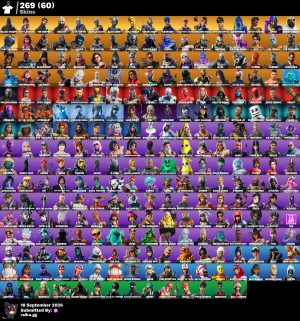 Fortnite account 269-Skin OG Fortnite Account | Black Knight, Sparkle Specialist, Blue Squire, Royale Knight | PC/PSN/Xbox/Switch/Mobile