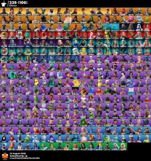 Fortnite account 339-Skin OG Fortnite Account | Black Knight, Sparkle Specialist, Blue Squire, Royale Knight | PC/PSN/Xbox/Switch/Mobile