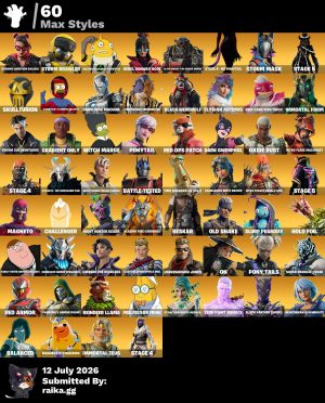 Fortnite account 184-Skin OG Fortnite Account | Black Knight, Sparkle Specialist, Blue Squire, Royale Knight | PC/PSN/Xbox/Switch/Mobile