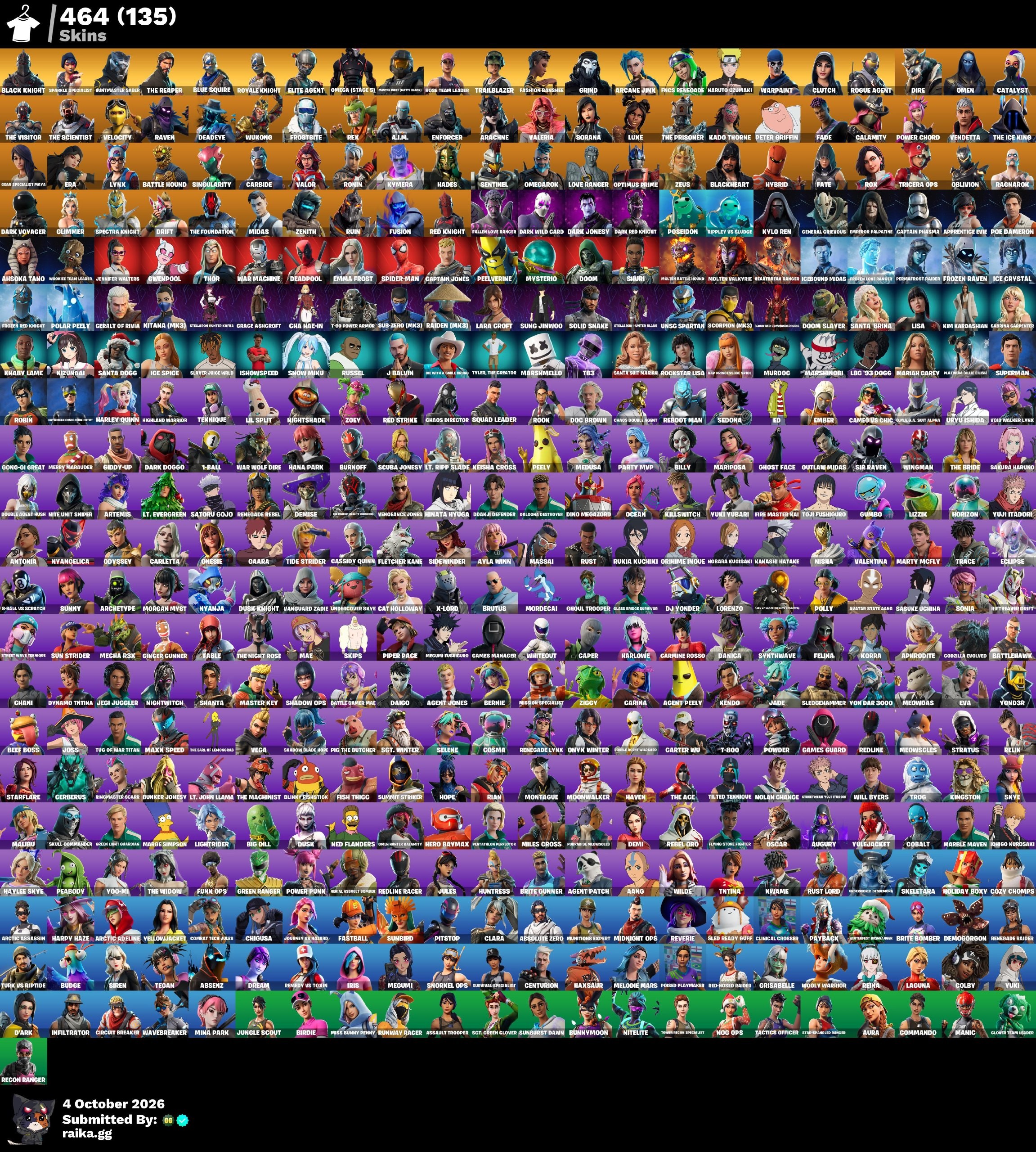 Fortnite account 464-Skin OG Fortnite Account | Black Knight, Sparkle Specialist, Blue Squire, Royale Knight | PC/PSN/Switch/Mobile