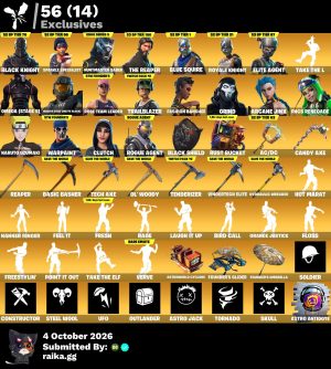 Fortnite account 464-Skin OG Fortnite Account | Black Knight, Sparkle Specialist, Blue Squire, Royale Knight | PC/PSN/Switch/Mobile