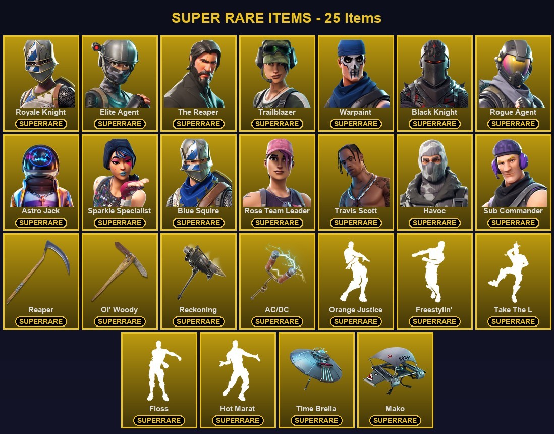 132-Skin Fortnite Account | Black Knight, Sparkle Specialist, Blue Squire, Royale Knight | PC