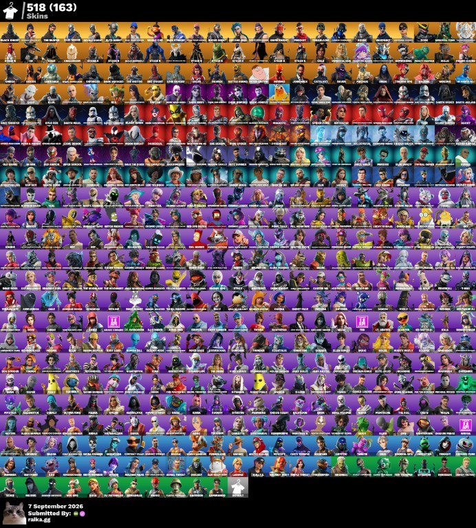 Fortnite account 518-Skin OG Fortnite Account | Black Knight, Sparkle Specialist, Blue Squire, Royale Knight | PC