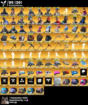 Fortnite account 518-Skin OG Fortnite Account | Black Knight, Sparkle Specialist, Blue Squire, Royale Knight | PC