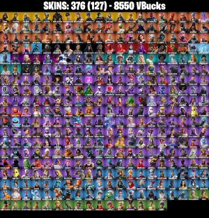 Fortnite account 376-Skin OG Fortnite Account | Blue Squire, Royale Knight, IKONIK, The Reaper | PC/PSN/Xbox/Switch/Mobile
