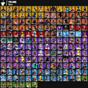 Fortnite account 174-Skin OG Fortnite Account | Black Knight, Sparkle Specialist, Blue Squire, Royale Knight | PC/PSN/Xbox/Switch