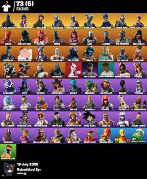 Fortnite account 73-Skin OG Fortnite Account | Black Knight, Sparkle Specialist, Blue Squire, Royale Knight | PC/PSN/Xbox