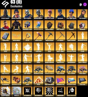 Fortnite account 375-Skin OG Fortnite Account | Black Knight, Sparkle Specialist, Blue Squire, Royale Knight | PC/PSN