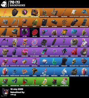Fortnite account 65-Skin Fortnite Account | Black Knight, Sparkle Specialist, Blue Squire, Royale Knight | PC/PSN/Xbox