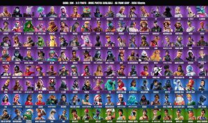 Fortnite account 288-Skin Fortnite Account | Black Knight, Travis Scott, The Reaper, Take The L | PC/PSN