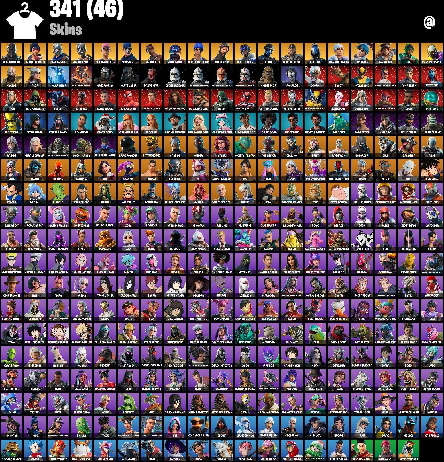 Fortnite account 341-Skin OG Fortnite Account | Black Knight, Sparkle Specialist, Blue Squire, Royale Knight | PC/PSN