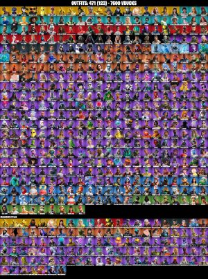 Fortnite account 471-Skin OG Fortnite Account | Travis Scott, Leviathan Axe, Lara Croft | PC/PSN/Xbox/Switch/Mobile