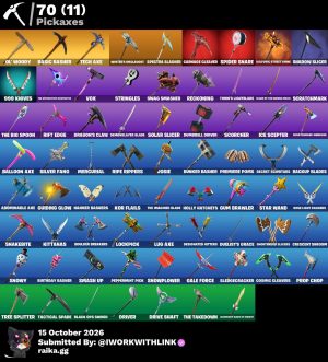 69-Skin Fortnite Account | Carbide, The Ice King, Drift, Ragnarok | PC/PSN/Xbox