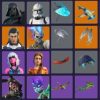 82-Skin Fortnite Account | Skull Trooper, Peely, Nezumi, Optimus Prime | PC/Xbox