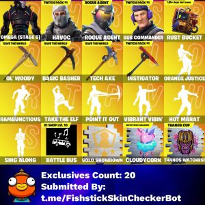 Fortnite account 73-Skin Fortnite Account | Havoc, Omega, Carbide, Sub Commander | PC/PSN/Xbox/Switch/Mobile
