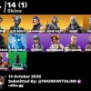 14-Skin Fortnite Account | The Reaper, Havoc, Elite Agent, Dark Voyager | PC/PSN/Xbox