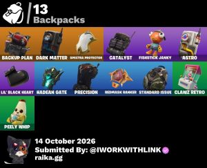 14-Skin Fortnite Account | The Reaper, Havoc, Elite Agent, Dark Voyager | PC/PSN/Xbox