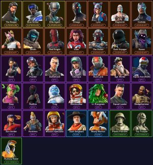 36-Skin Fortnite Account | The Reaper, Elite Agent, Dark Voyager, Omega | PSN/Xbox