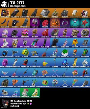 52-Skin OG Fortnite Account | The Reaper, Elite Agent, Dark Voyager, Omega | PC/PSN/Xbox