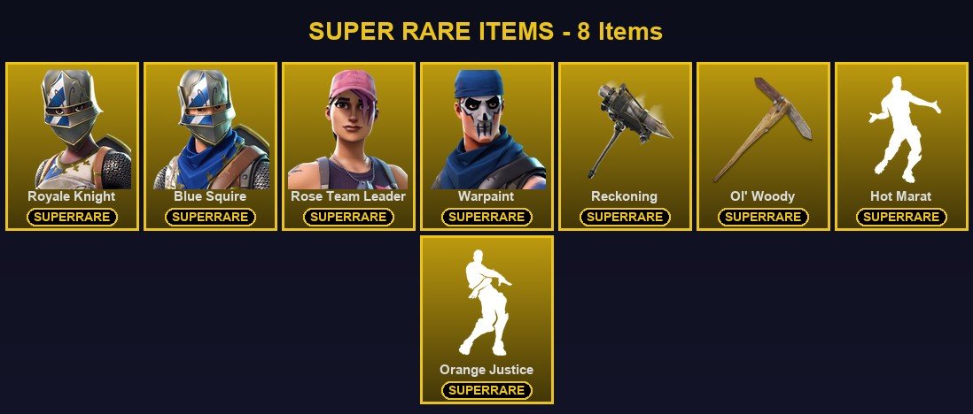 73-Skin Fortnite Account | Blue Squire, Royale Knight, Carbide, Peely | PC/PSN