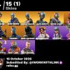 Fortnite account 15-Skin Fortnite Account | Blue Squire, Royale Knight, The Reaper, Elite Agent | PC/PSN/Xbox