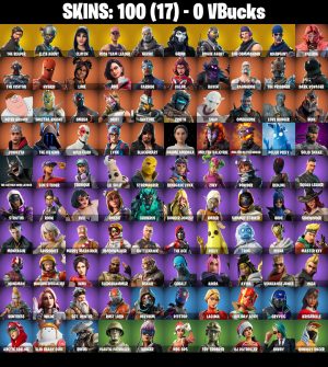 100-Skin OG Fortnite Account | The Reaper, Havoc, Elite Agent, Omega | PC/PSN/Xbox/Switch/Mobile