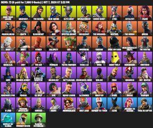 73-Skin OG Fortnite Account | Blue Squire, Royale Knight, The Reaper, Elite Agent | PC/PSN/Xbox
