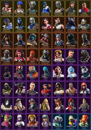61-Skin Fortnite Account | Sparkle Specialist, Blue Squire, Royale Knight, The Reaper | PC