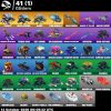 44-Skin Fortnite Account | Sparkle Specialist, Blue Squire, Royale Knight, The Reaper | PC/PSN
