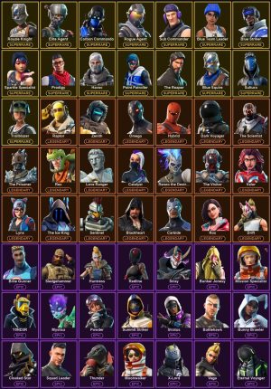 87-Skin Fortnite Account | Sparkle Specialist, Blue Squire, Royale Knight, The Reaper | PSN/Xbox