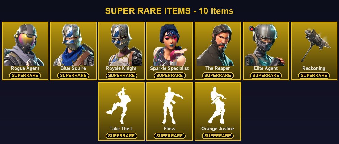 45-Skin Fortnite Account | Sparkle Specialist, Blue Squire, Royale Knight, The Reaper | PC/PSN/Xbox