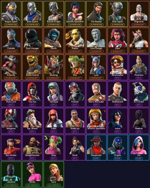 45-Skin Fortnite Account | Sparkle Specialist, Blue Squire, Royale Knight, The Reaper | PC/PSN/Xbox