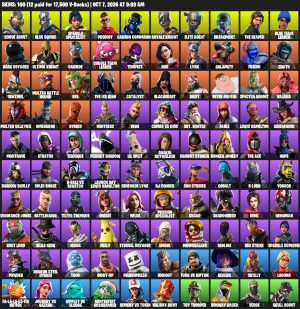 100-Skin Fortnite Account | Sparkle Specialist, Blue Squire, Royale Knight, The Reaper | PC/Xbox