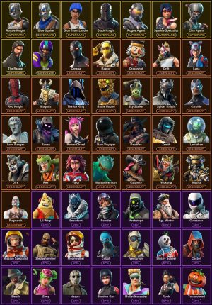111-Skin Fortnite Account | Black Knight, Sparkle Specialist, Blue Squire, Royale Knight | PSN/Xbox