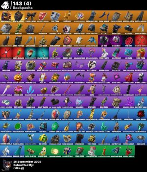 111-Skin OG Fortnite Account | Black Knight, Sparkle Specialist, Blue Squire, Royale Knight | PC